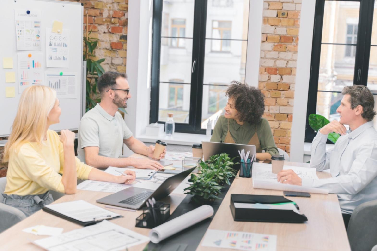 Espace de travail collaboratif pendant les sessions de formation